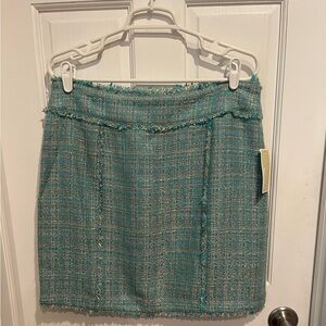Michael Kors Teal Mini Pencil Skirt for Work Size 10